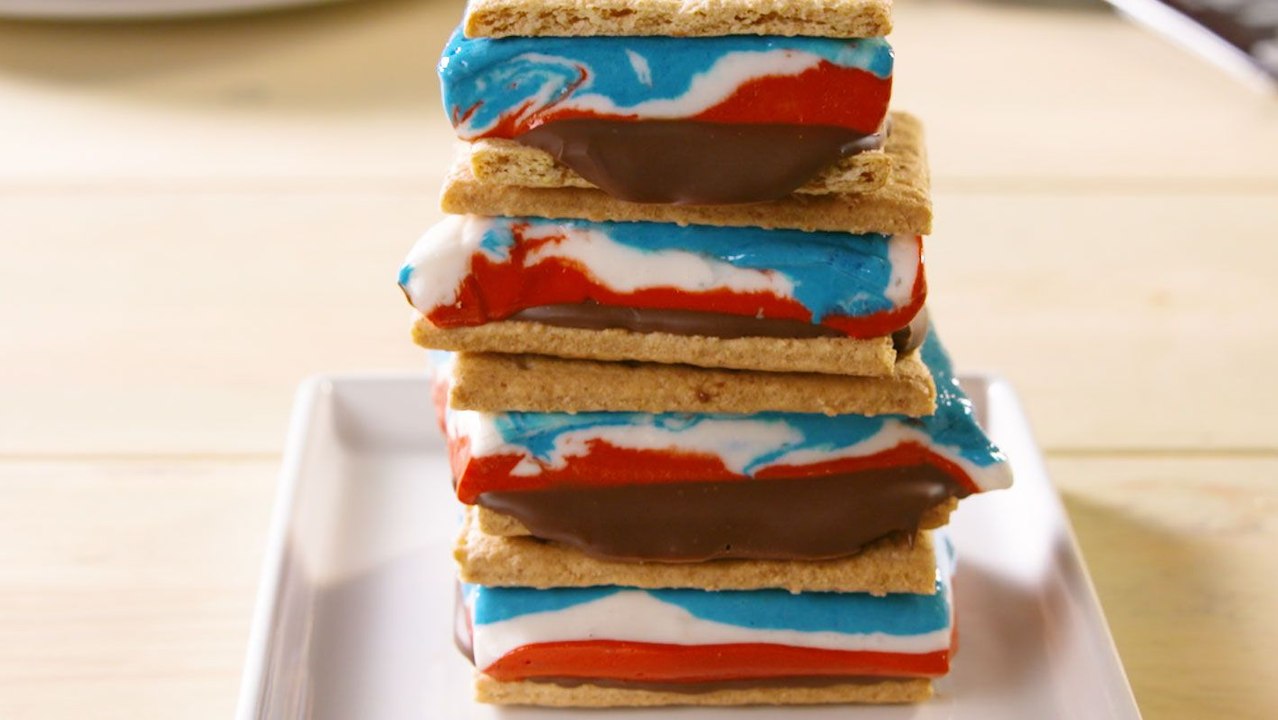 These Star Spangled S'Mores Are MESMORIZING