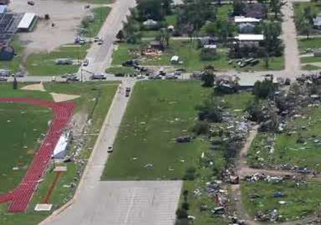 Homes Left Damaged and Destroyed by Eureka Tornado