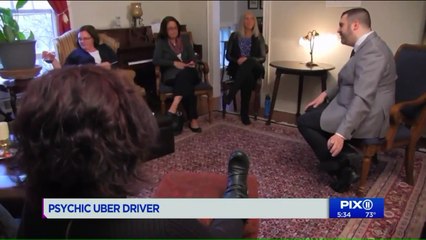 Medium Spooks Ride-Share Passengers in 'Seatbelt Psychic'