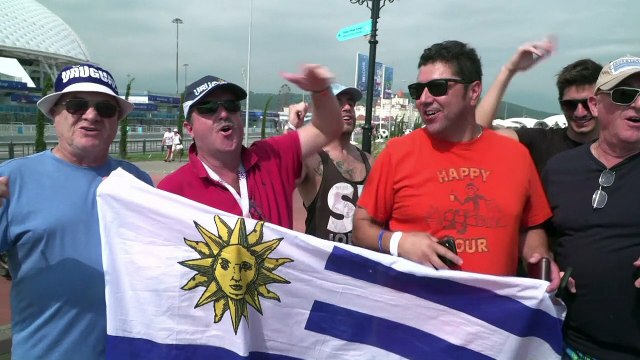Uruguayos confían en su selección antes de enfrentar a Portugal