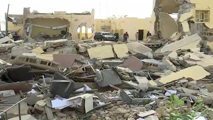 A katonai tábor nagy része megsemmisült