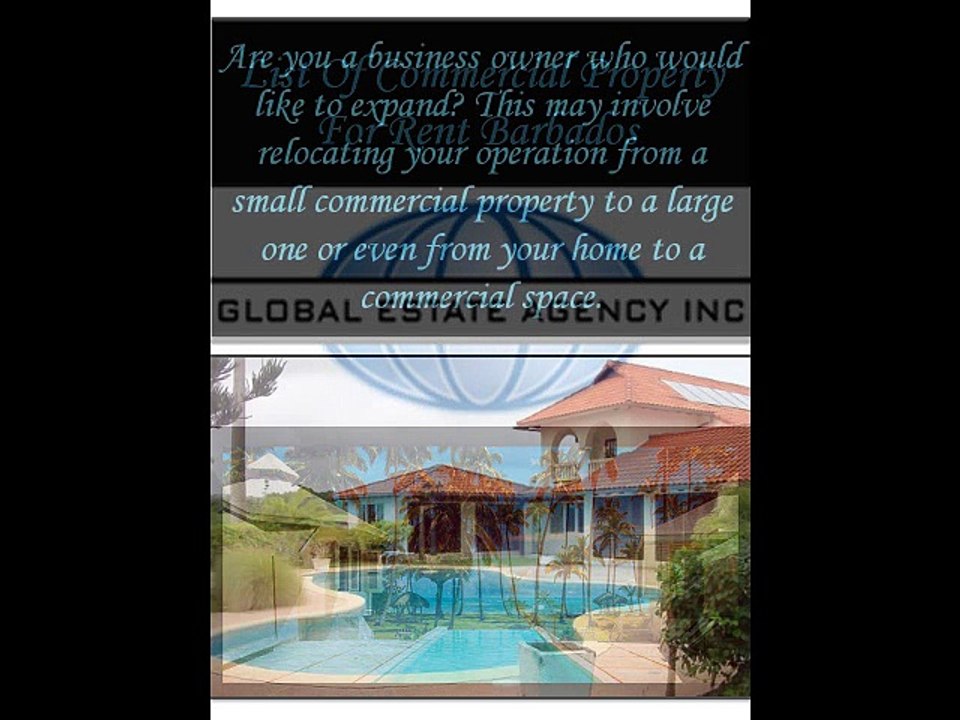 List Of Commercial Property For Rent Barbados