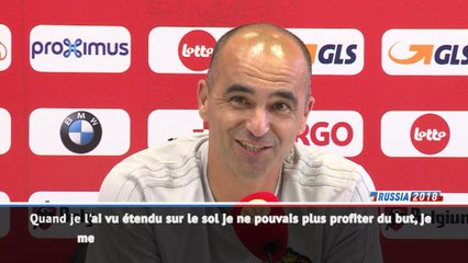 Coupe du Monde 2018: Belgique - Martinez revient sur la chute de Batshuayi