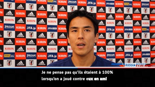 Japon - Hasebe : La Belgique est l'une des meilleures équipes au monde