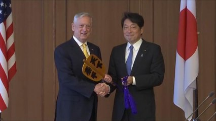 زيارة وزير الدفاع الأميركي إلى اليابان