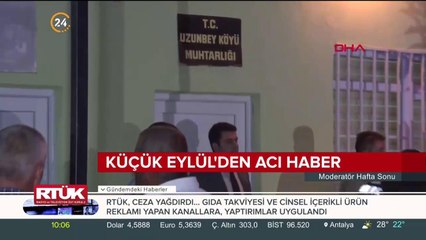 Küçük Eylül'den acı haber