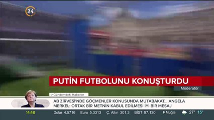 Rusya Devlet Başkanı Putin, bu sefer futbolu ile gündemde
