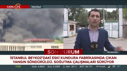 Umut Erol: Yangın tamamen kontrol altına alındı