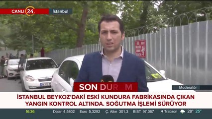 Muhabirimiz Umut Erol, Beykoz yangınındaki son durumu aktardı