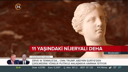 Sadece 11 yaşında ve 8 yaşından beri ressamlıktan para kazanıyor