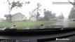 WATCH: Cop dashcam captures tornado in Kansas