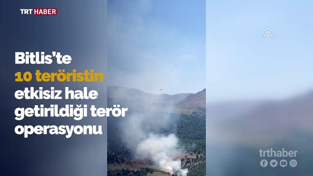 Bitlis'te terör operasyonunda çok sayıda silah ve mühimmat ele geçirildi