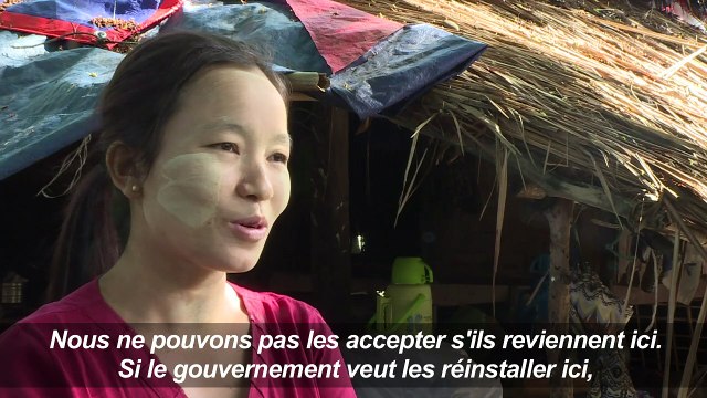 Rohingyas: des camps de transit vides en Birmanie