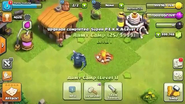 Super Pekka Vs Pekka 1 Vs 1 Insane Battle COC Private Server Clash Of Clans 2017