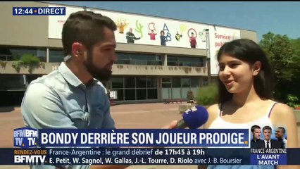 Bondy: toute la ville est derrière son joueur prodige
