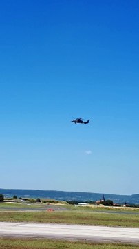Meeting de l'air de Nancy-Ochey : l'hélicoptère d'attaque Tigre en démonstration au-dessus de la BA 133