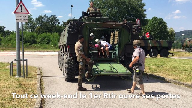 Journées portes ouvertes au 1er régiment de tirailleurs d'Epinal