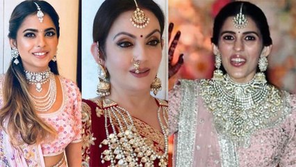 Akash Shloka Pre-Engagement Party: Ambani Women wore the most Luxurious Jewellery | FilmiBeat