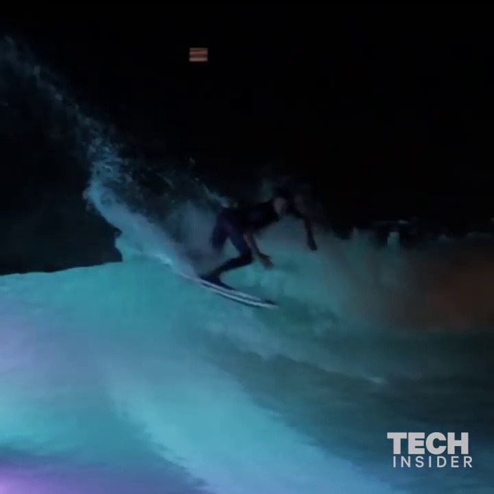 This surfing park creates the perfect wave anytime