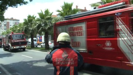 Bahçelievler’de korkutan iş yeri yangını