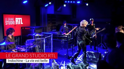 Indochine - La vie est belle (LIVE) Le Grand Studio RTL