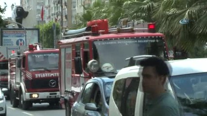 Bahçelievler'de Korkutan İş Yeri Yangını