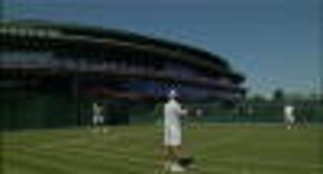 Federer, Nadal and Murray among stars to warm up for Wimbledon