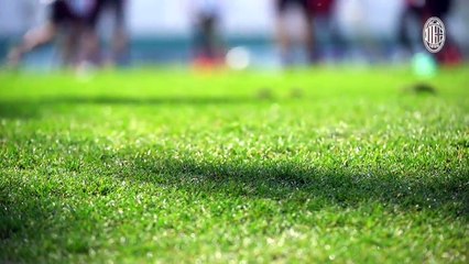 Suso brilla en el entrenamiento del Milan