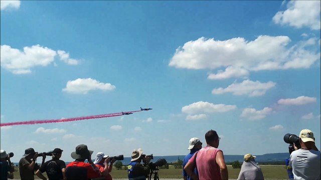 Au meeting de la base aérienne de Nancy Ochey, la Patrouille de France a assure le spectacle !