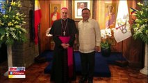 Roque, nakipagpulong kay Papal Nuncio Gabriele Giordano Caccia