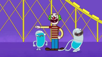 HYDRO et FLUID  Les Montagnes Russes  Dessin anim? pour les enfants  WildBrain