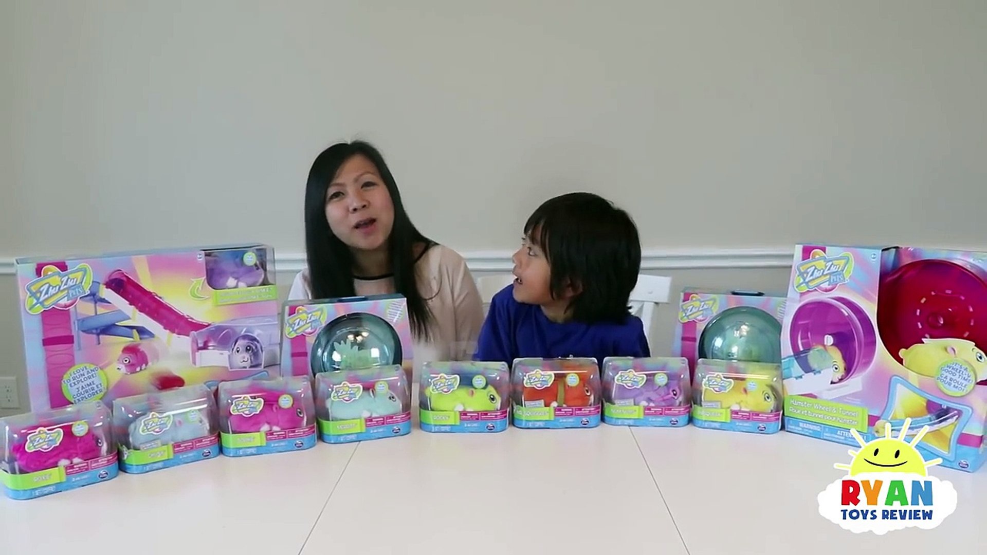 Hide and Seek Zhu Zhu Pets Hamster Surprise Toy Hunt Challenge with Ryan ToysReview