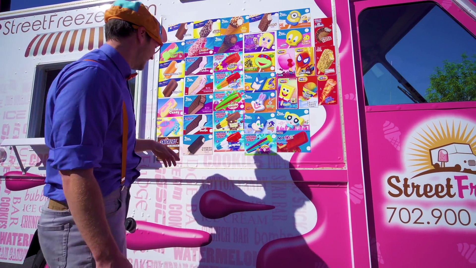 Blippi Visits an Ice Cream Truck - Math and Simple Addition for Children -  Video Dailymotion