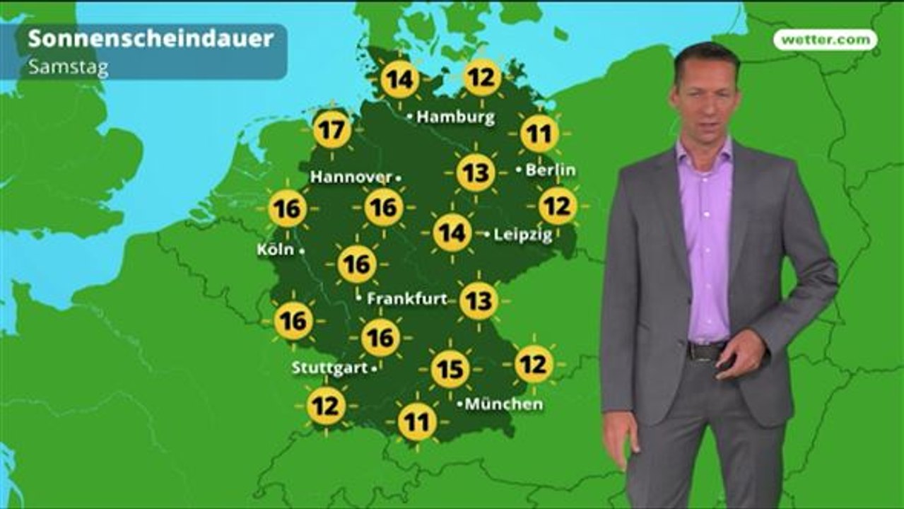 Das Wetter in Deutschland am 30. Juni 2018