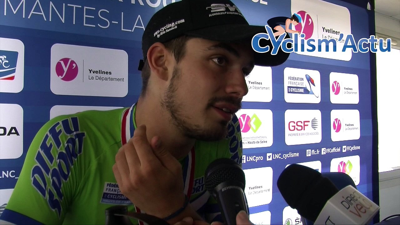 Championnats de France 2018 - Amateurs  :  Axel Flet, médaillé de bronze à Mantes-la-Jolie