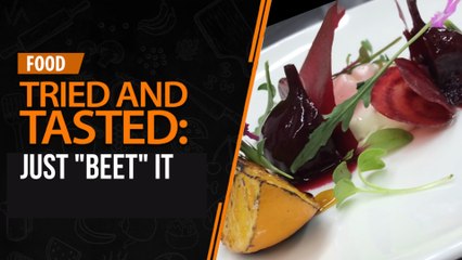 Tried and Tasted: Goat cheese and beetroot salad at Amuse House, Ansal Plaza