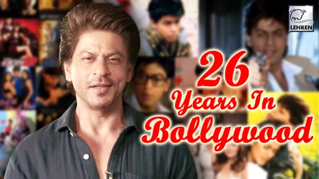 Shah Rukh Khan 26 Years In Bollywood : From Fauji To Zero