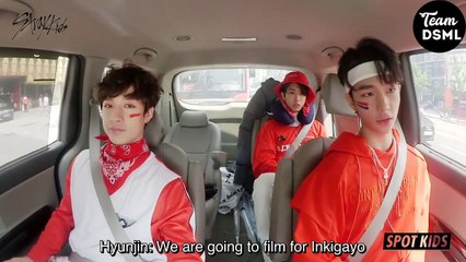 SKZ BLACK Excited 3Booms on the road to film 'BoomBoom'