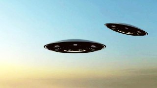 Two Mysterious UFOs stand still in the sky of Panama