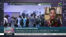 Presidentes de países miembro del SICA se reúnen en Dominicana