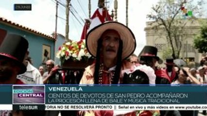 Venezuela: mirandinos celebran la tradicional "Parranda de San Pedro"