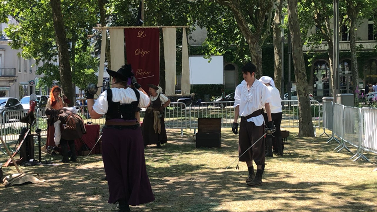 Spectacle d’escrime ancienne