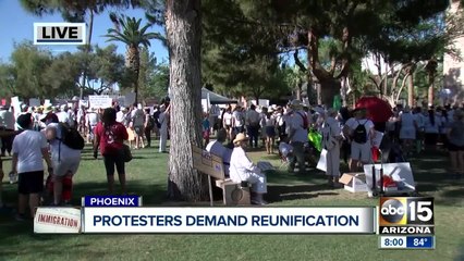 Immigration rally at Arizona State Capitol