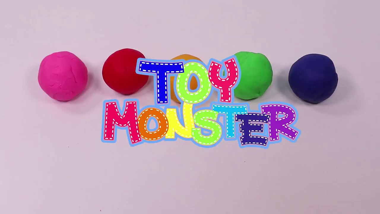 Learn Colors Baby Doll Finger Family Song With Play Doh Balls