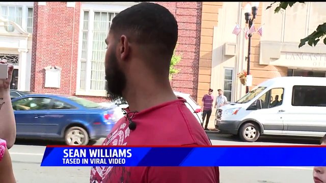 Man Tased by Pennsylvania Police Speaks Out at Rally