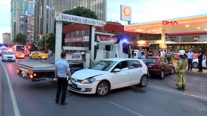 Beşiktaş'ta Zincirleme Kaza: 4 Yaralı