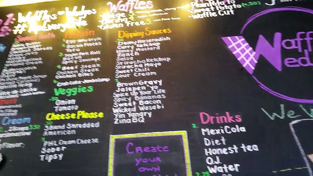 Waffles & Wedges - Delicious Liege Waffle Honey Chicken