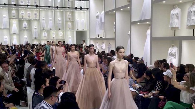 Dior haute couture automne-hiver 2018-2019 Au musée Rodin, à Paris