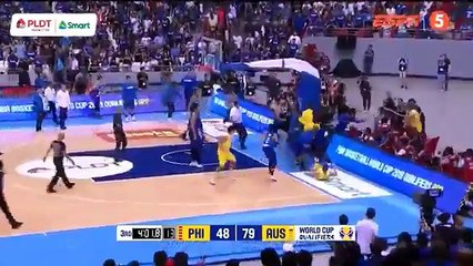 Basket Philippines Vs Australie, La Baston De L’année