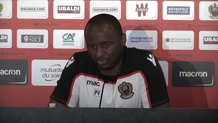 Nice - Vieira : "J'attendais cette reprise avec impatience"